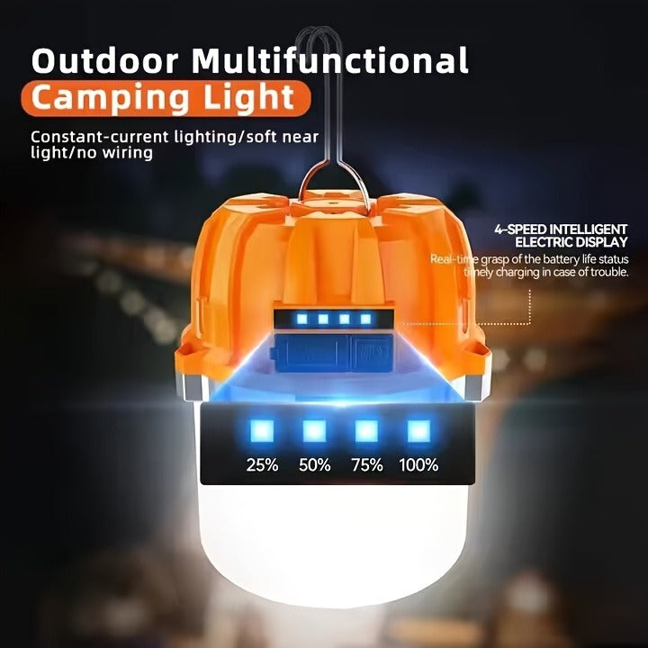 Rechargeable LED Camping Lantern with Power Bank USB Outdoor Hanging Tent Light Built-in Battery Emergency Lamp for Camping BBQ Hiking Patio Backpacking - product image 13