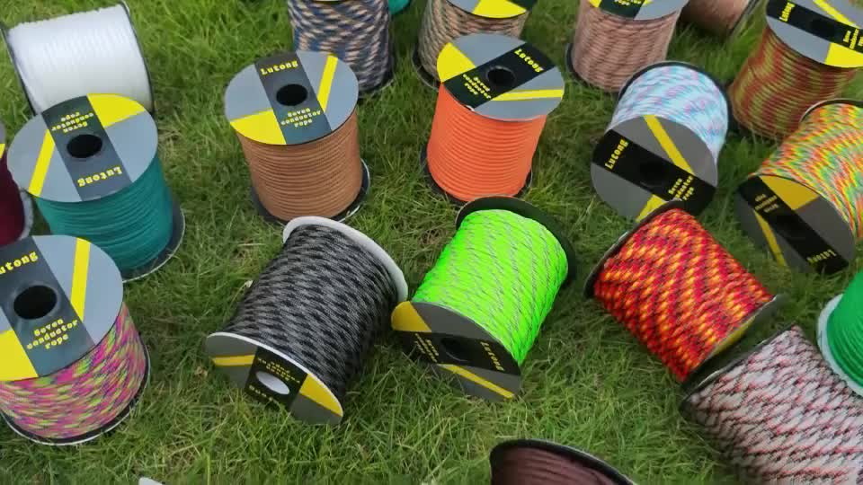 Paracord Tent Rope 7-Core Multi-Purpose Outdoor Rope – Sturdy Vivid Design – 100ft / 164ft / 328ft Camping Guy Line, Tent Tie-Down, Hanging Rope, Bracelet - product image 17