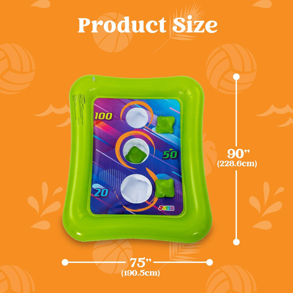 2-in-1 Ring Toss & Cornhole Floating Swimming Pool Party Games for Kids & Adults | Inflatable Pool Toss Game Set - product image 15