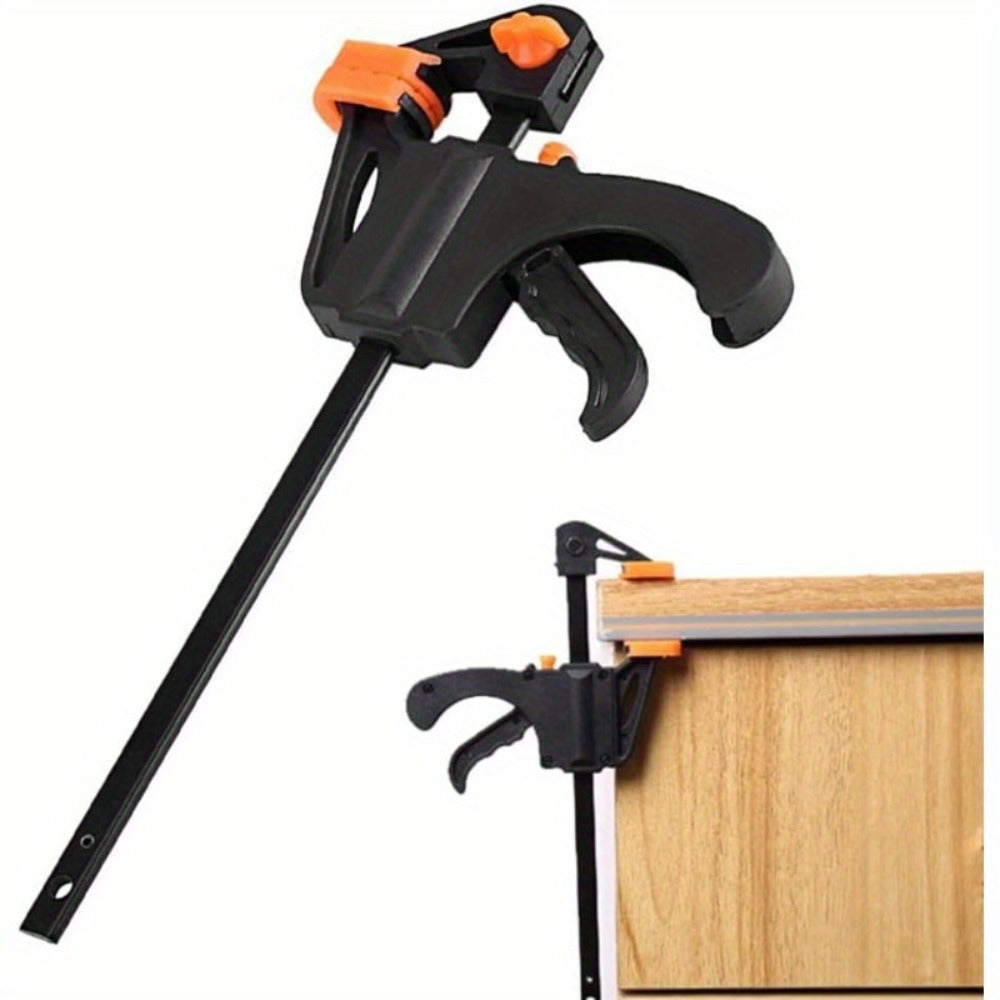 F Clamp Woodworking Quick Clamp Set Ratcheting Bar Clamp with Trigger Handle for Wood Glue DIY Projects - product image 4