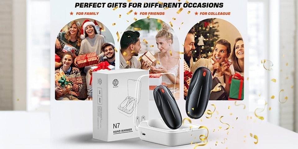 Rechargeable Hand Warmers 2 Pack with Charging Case – Electric Travel-friendly Pocket Heater, Quick Charge, Reusable Heat Packs for Winter Outdoor Camping - product image 17