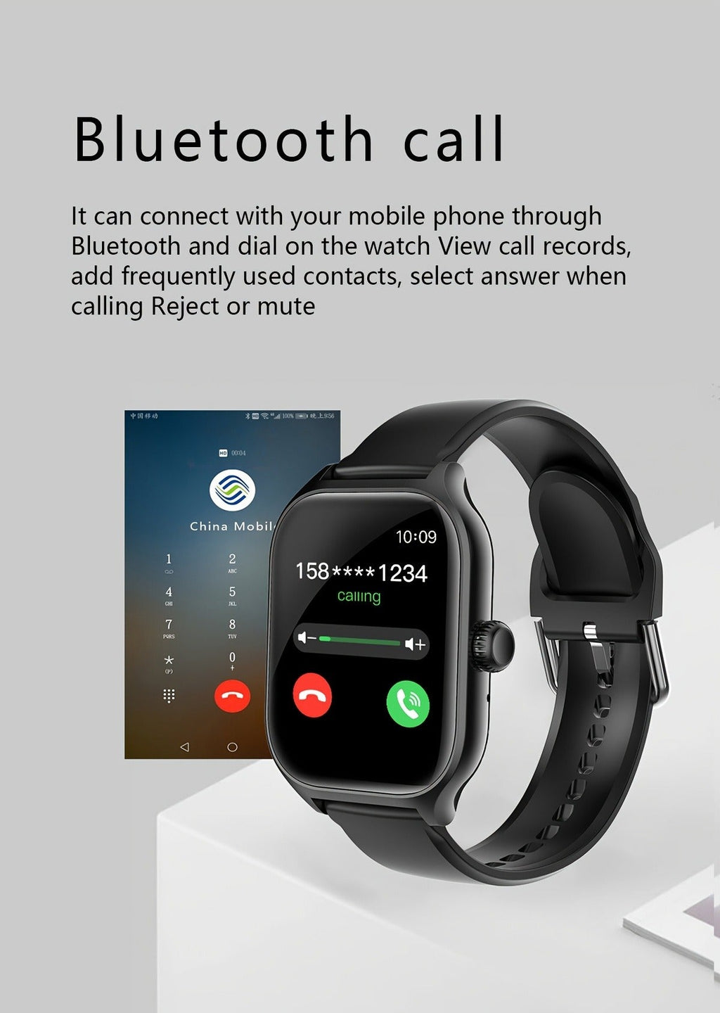 Smart Watch with Calling 1.83 Inch Touch Screen 100 Fitness Functions for Everyday Use - product image 16