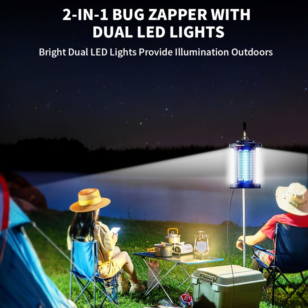 Plug-In Bug Zapper with Dual LED – 110V Electric Fly Killer & Mosquito Trap, Instant Kill for Mosquitoes, Flies & Cockroaches, with Bug Collector Tray, for Home, Office & Commercia - product image 7