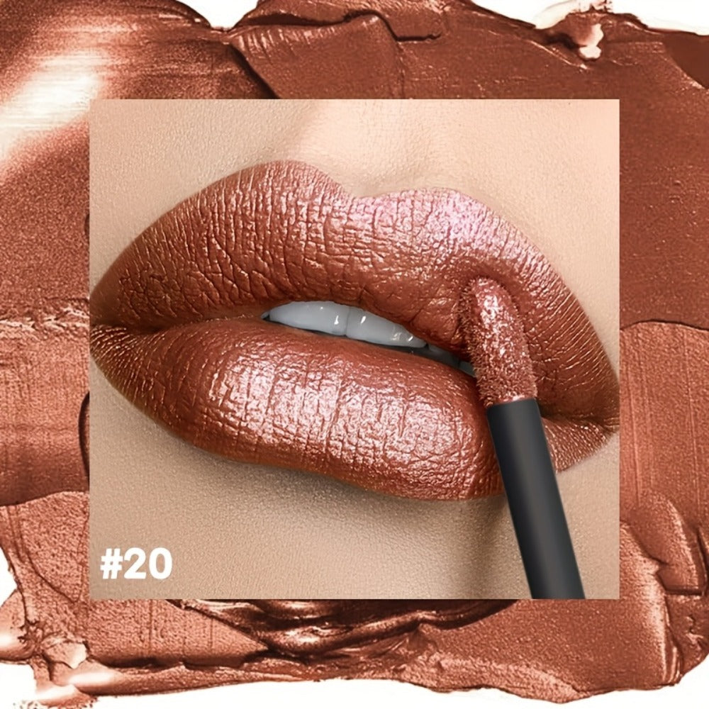 Lip Gloss Set Metallic High Gloss Plumping Long Lasting Non Stick Mirror Shine Glossy Lipstick for Women 11 Shades Party Date Daily Makeup Portable Gift - product image