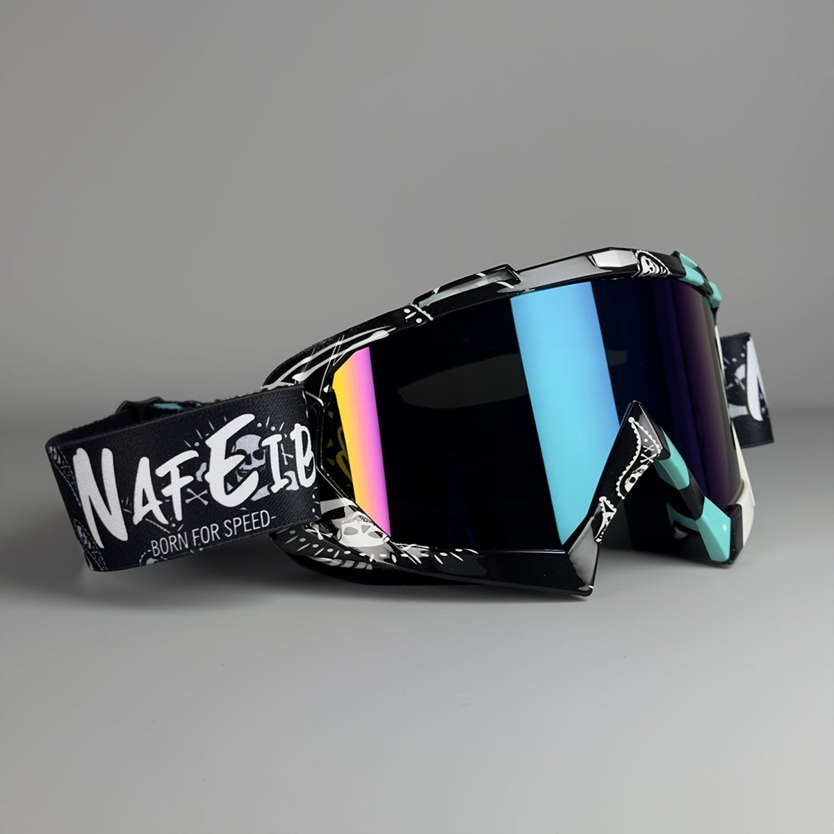 Mirror Coating Polycarbonate Lens, TPU Frame, Adjustable Thick Foam Pad, Anti-Fog Snow Goggles for Adults, 30+ Color Options for Skiing & Snowboarding – Ski - product image