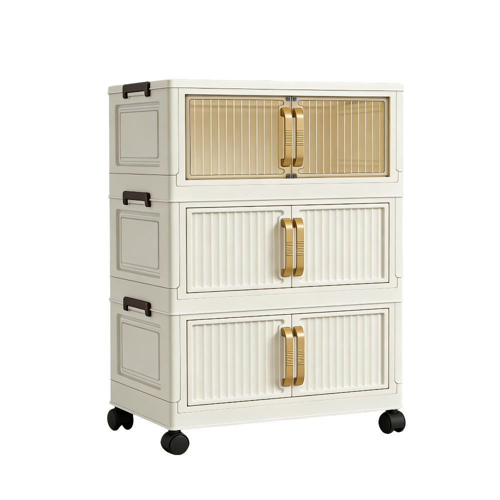 Shoe Cabinet Entryway Organizer – Multi-Functional Foldable Storage Cabinet 3/5 Tier Large Capacity | Space-Saving Closet Organizer for Entrance, Corridor, Bedroom & Living Room |  - product image 5