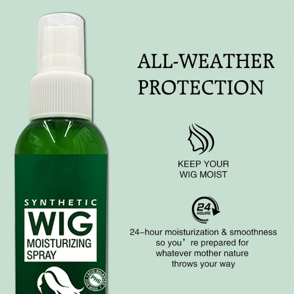 Synthetic Wig Refresher Spray Leave-In Conditioner — Revitalizes & Detangles Wigs & Hairpieces, Cleanses Between Washes, Extends Wig Lifespan, Soft Fresh Scent, Daily No-Rinse Wig  - product image 10