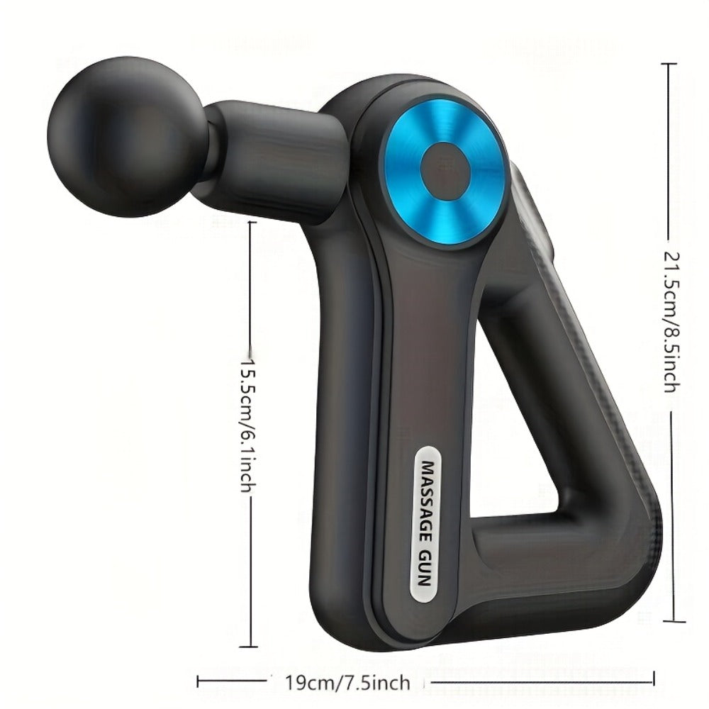 Massage Gun Deep Tissue Percussion Massager Portable | 9 Attachments 9 Speed Settings Muscle Relief Fatigue Recovery Pain Alleviation | Compact Handheld Body Massager for Athletes  - product image 2