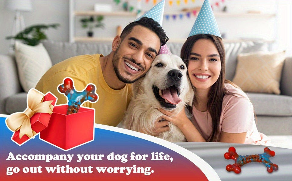 Dog Chew Toys for Aggressive Chewers – Indestructible Tough Dog Toys for Large Breed Dogs, Sturdy Heavy Duty Chew Toy Bundle 5 Pack, Long-Lasting Rubber Dog - product image 8