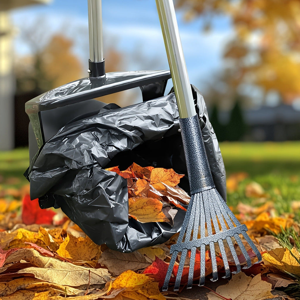 Dog Pooper Scooper with Long Handle & Swivel Bin – Heavy Duty Rake Spade Set, 40 Waste Bags Included, Pet Waste Removal for Yard Grass Gravel - product image 11