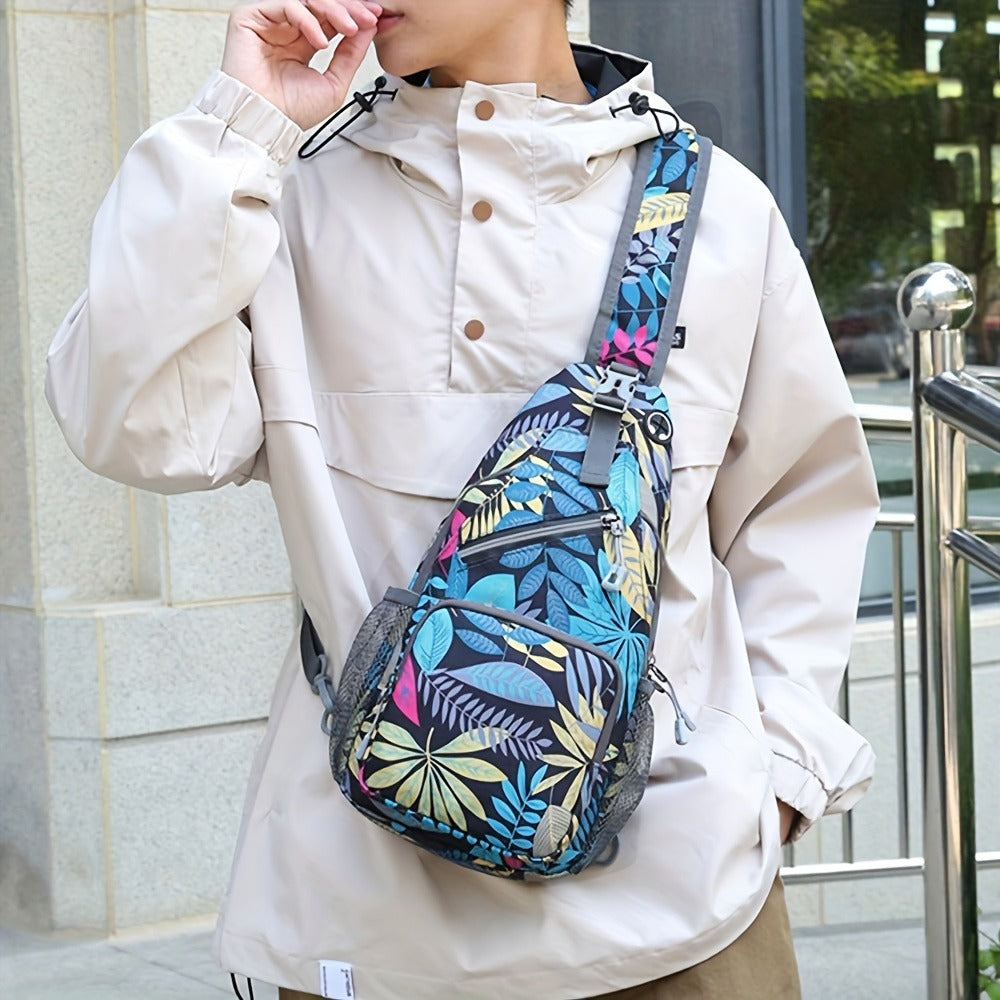 Crossbody Bag for Women & Men, Large Capacity Single Shoulder Bag with Zipper, Featherlight Multi-Pocket Design, Casual Sling Bag for Travel, Hiking, Work - product image 32