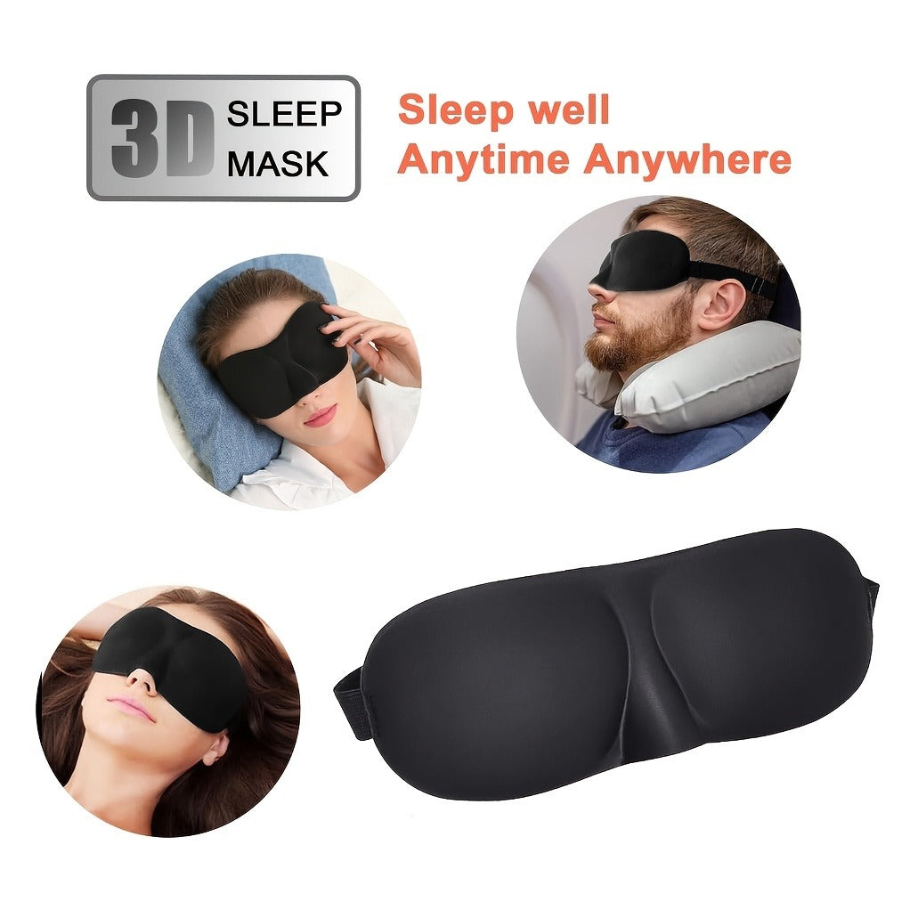 Puffy Camping Blanket Foldable Lightweight Water Resistant with 3D Eye Mask – DWR Coated Outdoor Blanket for Camping, Hiking, Travel, Beach, Stadium & Car, Warm Packable Throw in 4 Colors, 55" x 78"