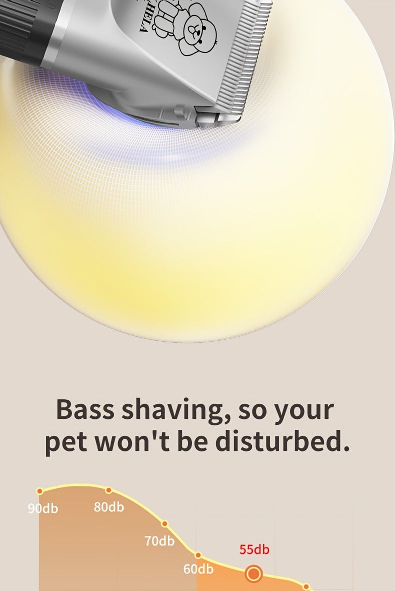 Pet Grooming Clippers Rechargeable with LED Display | Cordless Electric Dog Cat Hair Clipper, Detachable Blades 4 Guide Combs Low Noise, Professional Wireless - product image 23