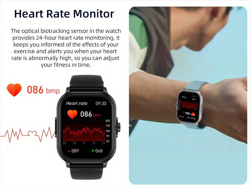 Smartwatch Bluetooth 5.1 Calling 2.01 Inch Display Multi Sport Modes for Everyday Use - product image 18