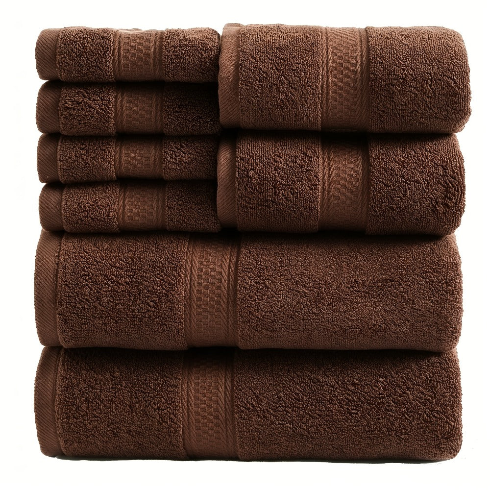 Luxury Soft Towel Set 8 or 16 Piece - Thickened Quick Dry Skin Friendly High Absorbency Bath Towels Hand Towels Washcloths | 13+ Colors | Home Hotel Travel Fitness Spa Gift Set - product image 14