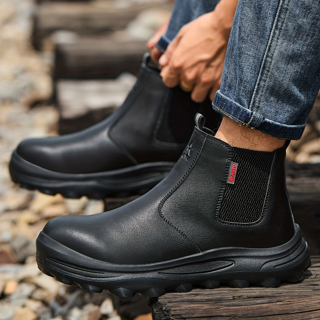 Men's Work Shoes, All-Season Labor Shoes, Work Boots, Comfortable Fabric Insoles, Casual Outdoor Sneakers, Construction Boots - product image 11