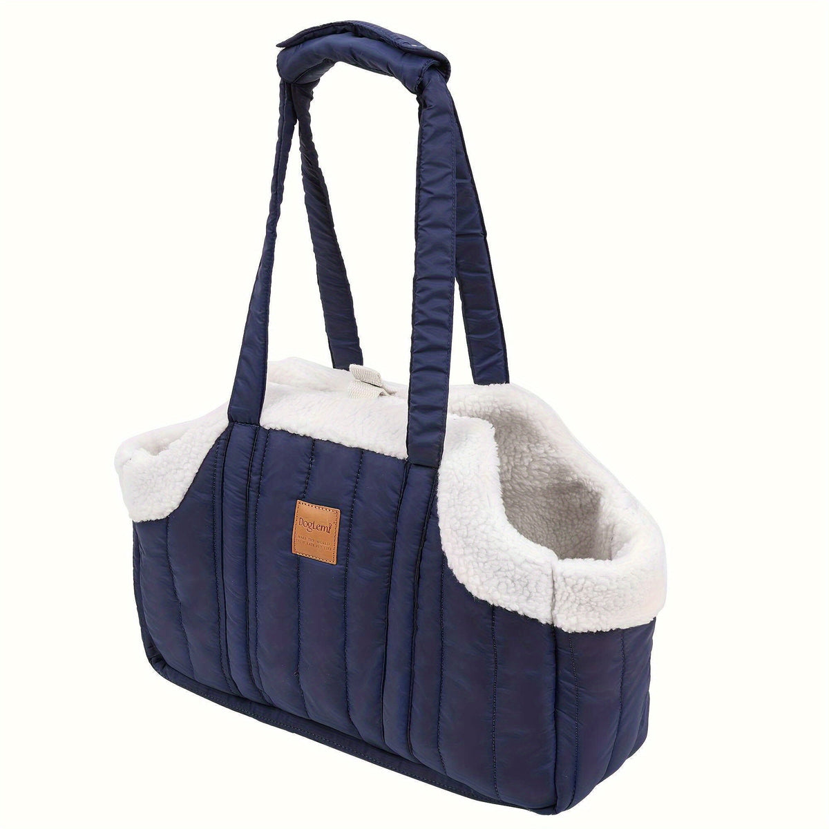 Pet Carrier Handbag Winter Warm Soft-Sided Small Dog Cat Carrier Bag with Snap Closure, Cozy Outdoor Tote Bag for Cold Weather, Portable Pet Purse for Small - product image 3