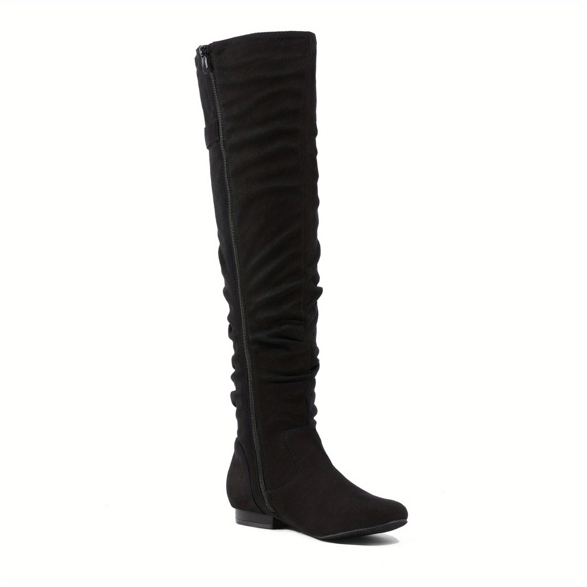 Women's Over The Knee Thigh High Winter Boots Comfortable Fashion Versatile Over-the-knee Boots Women Boots Autumn Boots Winter Boots Christmas Gifts for Friends, Slip Resistant Sole