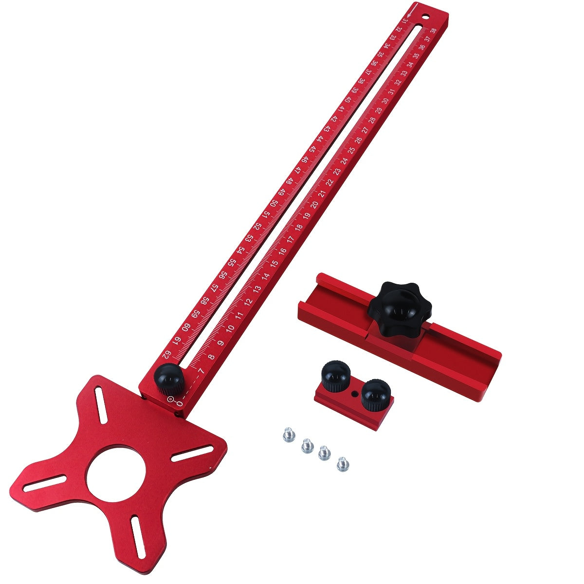 Circle Cutting Jig 3-in-1 Woodworking Router Fixture Expandable 3.54 to 24 Inch Diameter Adjustable Slotting Positioning Tool for Precision Circular Hole Milling DIY Professional - product image 21