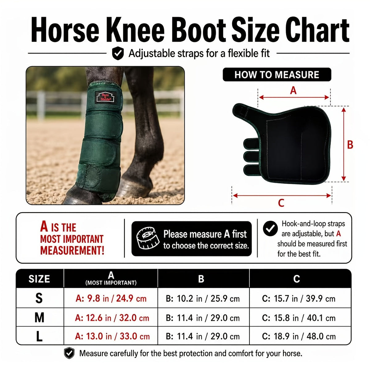 Horse Leg Wraps & Sports Boots | Ultra-Breathable Impact-Resistant Protective Boots for Front & Rear Legs, Endurance Training, 5 Patterns, Small Medium Large - product image 2