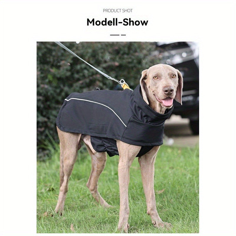 Dog Jacket for Small Breeds – Windproof Warm Pullover Coat with Reflective Stripes, Woven Fabric, Machine Washable Pet Outerwear for Spring & Fall, Colors - product image 20