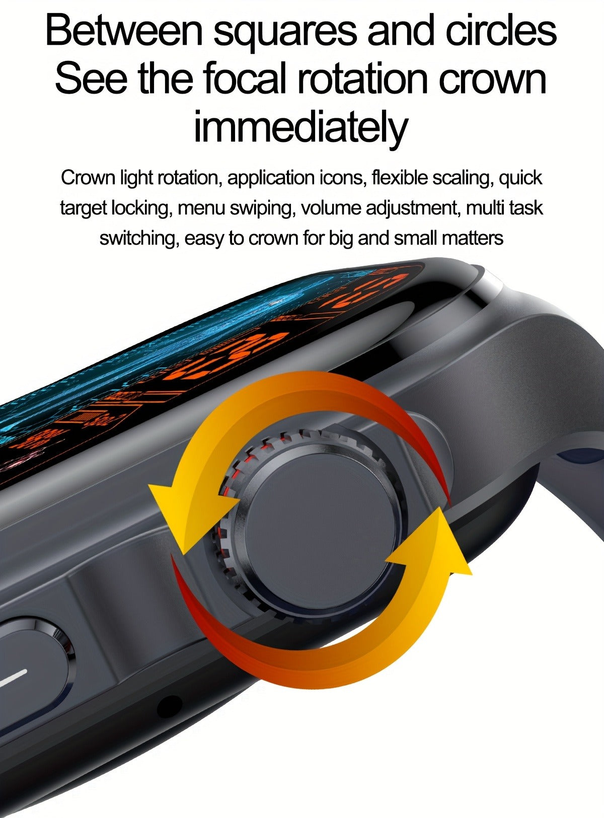 Smartwatch 2.04" Display – Bluetooth 5.3 Calling – 530mAh Battery – NFC – Multi-Sport Modes – Voice Assistant – Menstrual & Weather Forecast – SOS – Magnetic - product image 20