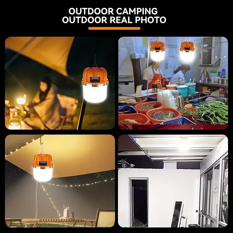 Rechargeable LED Camping Lantern with Power Bank USB Outdoor Hanging Tent Light Built-in Battery Emergency Lamp for Camping BBQ Hiking Patio Backpacking - product image 16