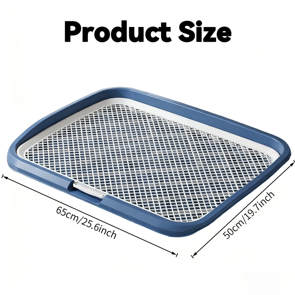 Indoor Dog Potty Tray with Removable Grating – Leak-Proof Puppy Training Toilet, Washable Pee Pad Holder for Apartments, Easy Clean Dog Bathroom, 7 Colors - product image 18