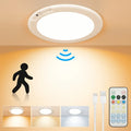 Rechargeable Ceiling Light No Wiring – Battery Operated LED Ceiling Light with Remote Control, Motion Sensor, Dimmable & Timer, Wireless Overhead Light for Bathroom Pantry Hallway  - product image 11