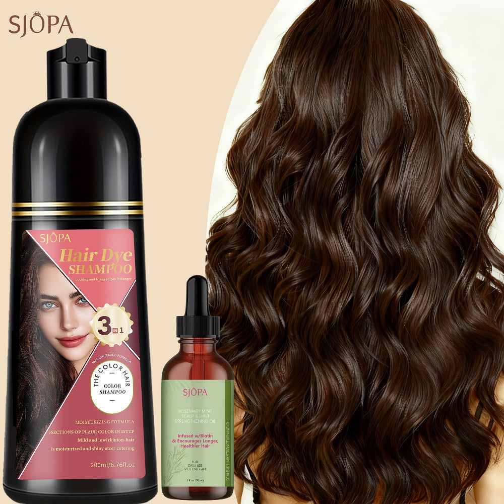 Hair Color Dyeing Shampoo 3-in-1 with Plant Squalane & Glycerin — Colors, Conditions & Cleanses in One Wash | No Developer Needed | 10 Shades | Easy At-Home Hair Coloring for Women - product image 20