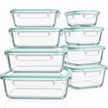24 Pcs Set Including 8/12 Lids and 8/12 Box Glass Food Storage Box, Suitable for Refrigerator Storage Boxes, Microwave Ovens, Ovens - Perfect for Salads - product image 3