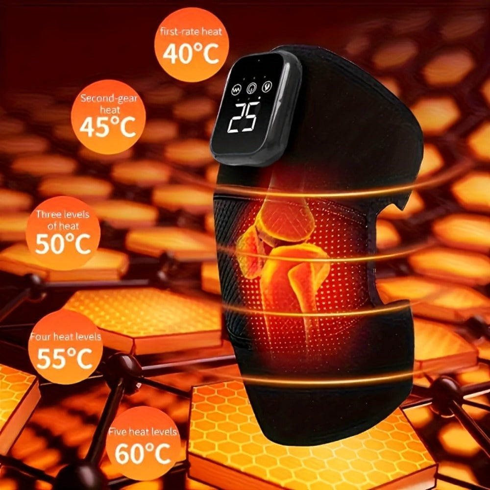 Knee Massager with Heat – 3-Level Heating Pad for Knee Pain Relief, Joint & Muscle Warmth, Anti-Slip Breathable Knee Brace for Men & Women - product image 7