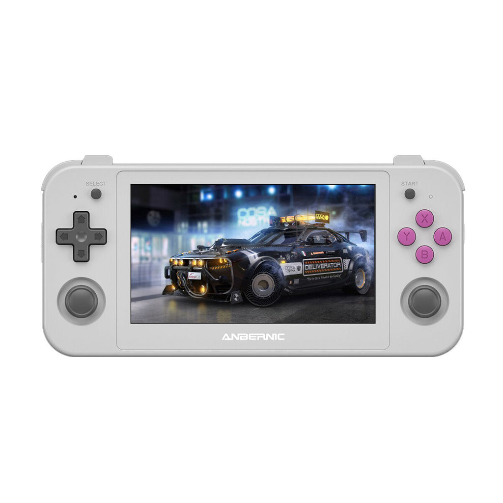 Anbernic RG505 Handheld Game Console Android 12 OLED 4.95-Inch Retro Emulator 5000mAh Hall Effect Joystick Wi-Fi Bluetooth for Home Ambiance & Task Lighting