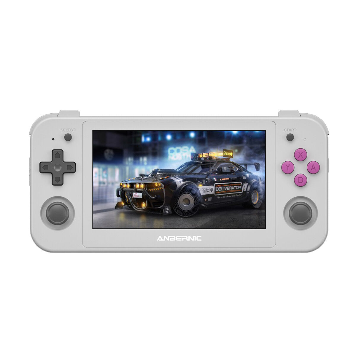 Anbernic RG505 Handheld Game Console Android 12 OLED 4.95-Inch Retro Emulator 5000mAh Hall Effect Joystick Wi-Fi Bluetooth for Home Ambiance & Task Lighting