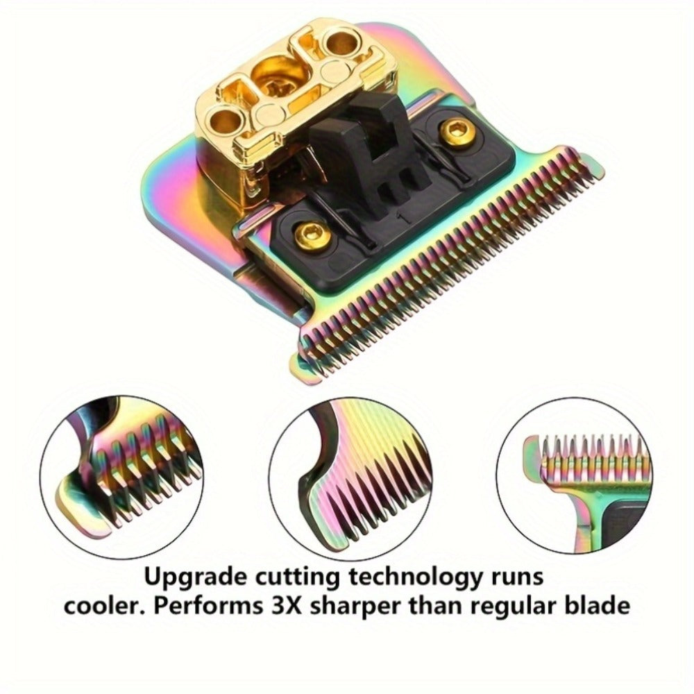 BaBylissPRO Zero-Gapped Replacement Trimmer Blades FX707C — Compatible with FX787 & FX726, Professional Barberology Grade, Ultra-Close Precision Cutting, Easy Snap-In Install for B - product image 2