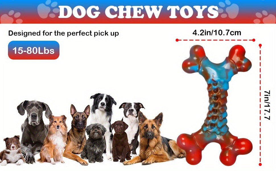 Dog Chew Toys for Aggressive Chewers – Indestructible Tough Dog Toys for Large Breed Dogs, Sturdy Heavy Duty Chew Toy Bundle 5 Pack, Long-Lasting Rubber Dog - product image 10