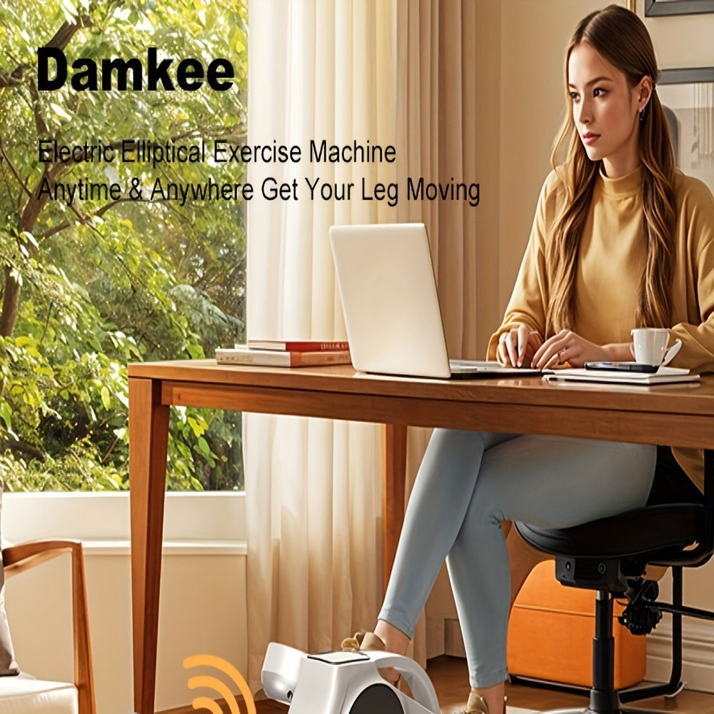 Under Desk Elliptical Machine | 12-Speed Electric Seated Leg Exerciser, Quiet & Carry-along Foot Pedal Trainer with Remote, for Seniors & Home Office Workouts - product image 19
