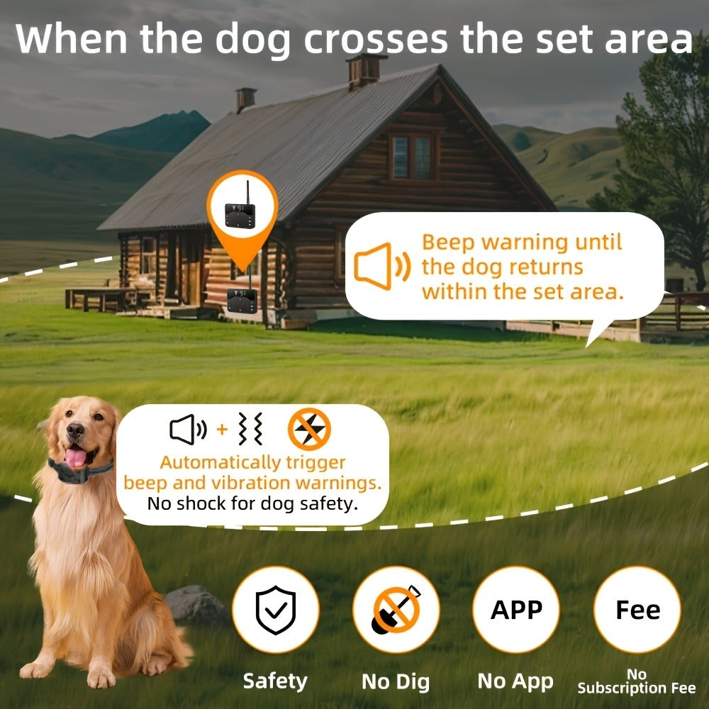 Wireless Dog Fence System with Remote Training Collar – 2.4GHz 800ft Range, 9-Level Adjustable, Containment System for Small Medium Large Dogs, 1/2/3 Dogs - product image 19