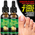 Ginger Nail Care Liquid 7-Day Repair 2-Piece Set 1.01oz Each – HOSUE Plant-Based Formula for Yellowing Gray Uneven Discolored Nails, Daily Nail Treatment Serum for Women & Men, Nai - product image 10