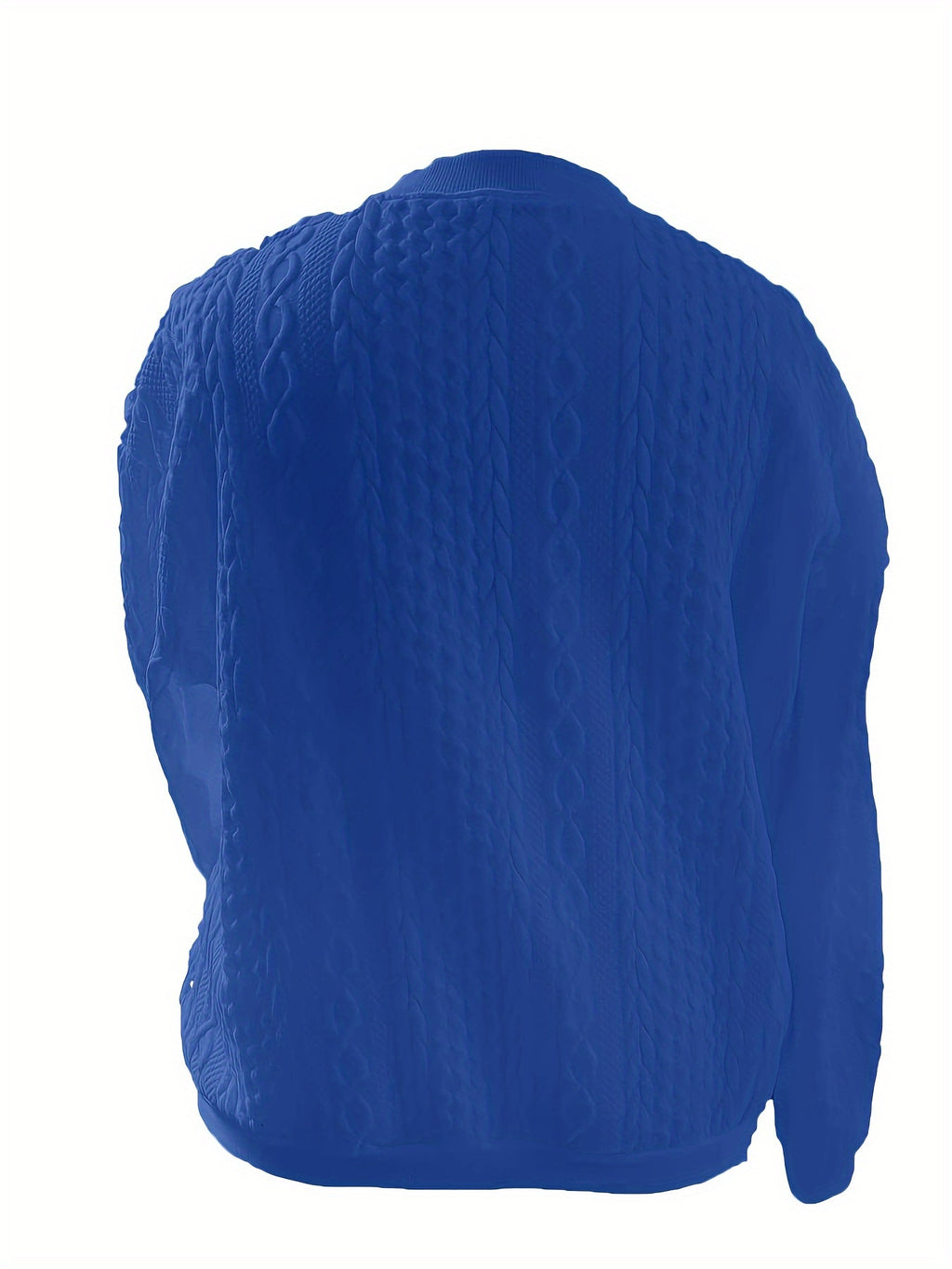 Plus Size, Plus Size Zip Up Textured Solid Jacket, Casual Long Sleeve Outerwear for Fall & Spring, Women's Plus Size Clothing - product image 31