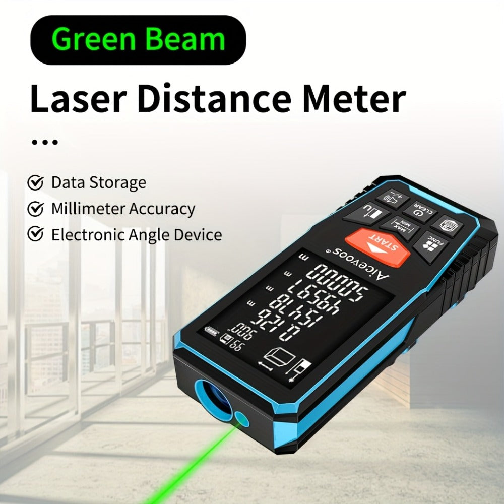 Laser Distance Meter Green Beam Digital Rangefinder 50M 70M 100M 120M Laser Tape Measure with LCD Display for Construction Surveying Indoor Outdoor Measuring - product image 14