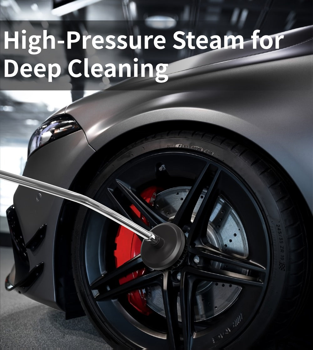 Handheld Steam Cleaner High Pressure 9-Gear Adjustment & LCD Display, 1200ml Water Tank, Portable High-Temp Steamer for Kitchen Carpet Sofa Grout Tile - product image 14