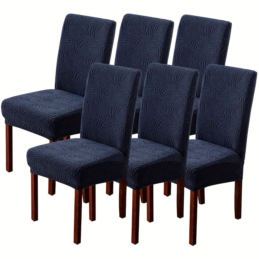 Dining Chair Covers Stretch Jacquard Slipcovers Removable Washable Chair Protector for Kitchen Hotel Restaurant Set of 4 or 6 - product image 20