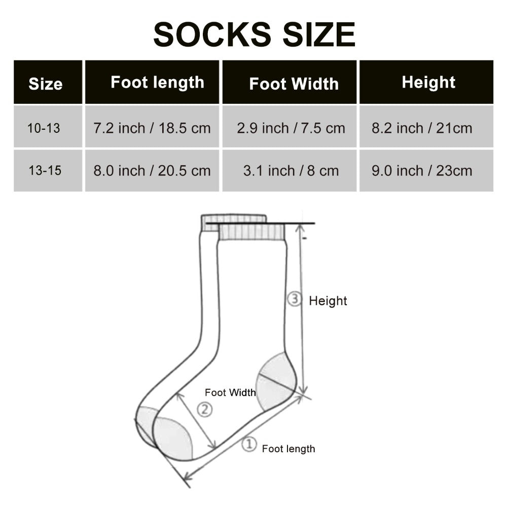 4-Pack Diabetic Socks Men Women Thermal Bamboo Non-Binding Circulation Moisture-Wicking Comfort Socks L XL - product image 12