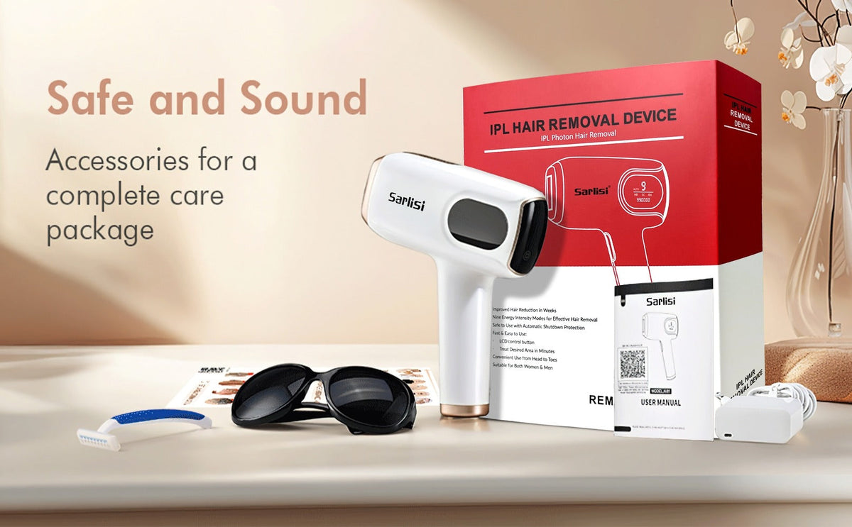 IPL Hair Removal Device 9-Mode Auto Flash for Women & Men – Painless Permanent At-Home Laser Hair Remover for Face Legs Underarms Bikini Line Arms Back Chest Full Body - product image 11