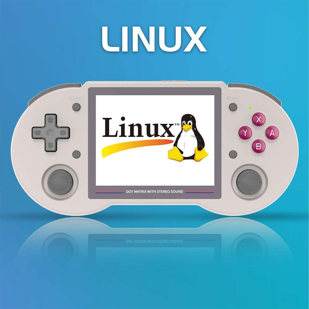 Anbernic RG353PS Handheld Game Console Linux RK3566 3.5-Inch 4:3 IPS HDMI Retro Emulator 3500mAh Plug and Play Wi-Fi Bluetooth for Everyday Use