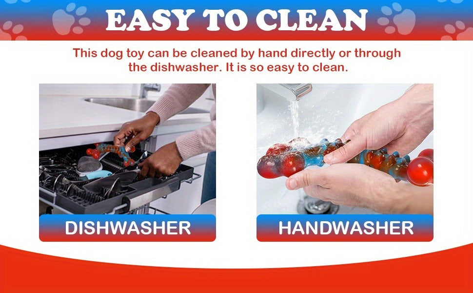 Dog Chew Toys for Aggressive Chewers – Indestructible Tough Dog Toys for Large Breed Dogs, Sturdy Heavy Duty Chew Toy Bundle 5 Pack, Long-Lasting Rubber Dog - product image 11