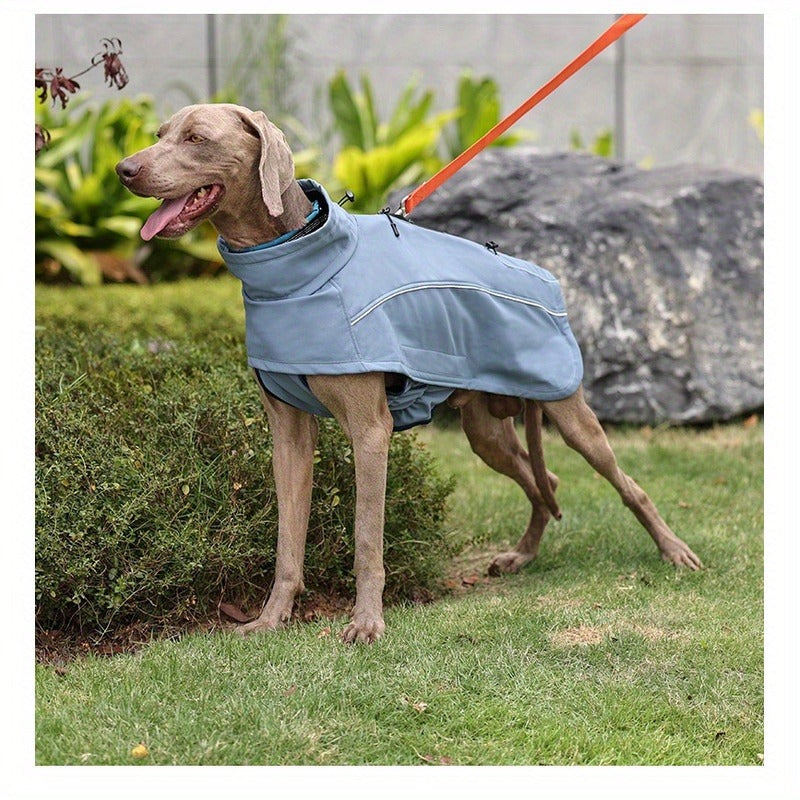 Dog Jacket for Small Breeds – Windproof Warm Pullover Coat with Reflective Stripes, Woven Fabric, Machine Washable Pet Outerwear for Spring & Fall, Colors - product image 22