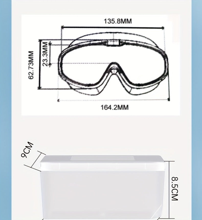 Anti-Fog Swimming Goggles Set | UV Protection, Earplugs & Nose Clip - product image 25
