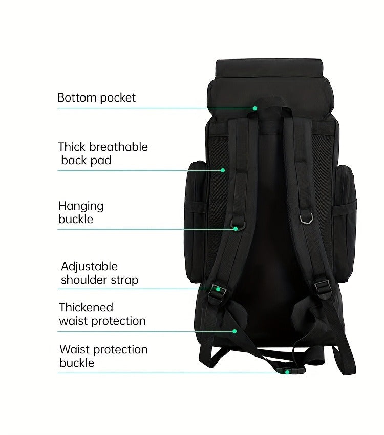 Lightweight Packable Hiking Backpack 21L, Multi-Compartment Camping Rucksack with Adjustable Straps, Waterproof Outdoor Daypack for Camping, Trekking & Travel - product image 30